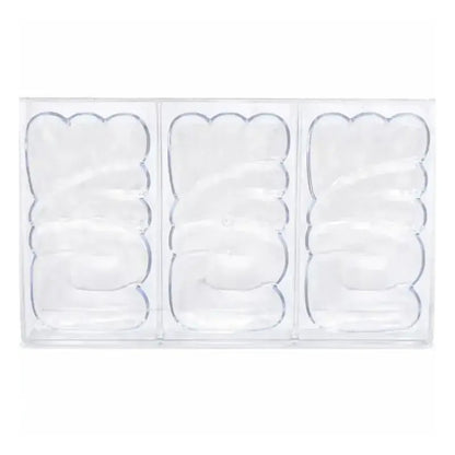 Love Shape Chocolate Mold – Clear Polycarbonate Candy Mold