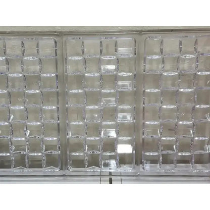 Square Grid Chocolate Mold – Classic Block Design for Premium Chocolates