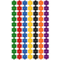 Poker Chips Diwali Chocolate Sticker Sheet | 1.5 inch Coins Chocolate Diwali stickers