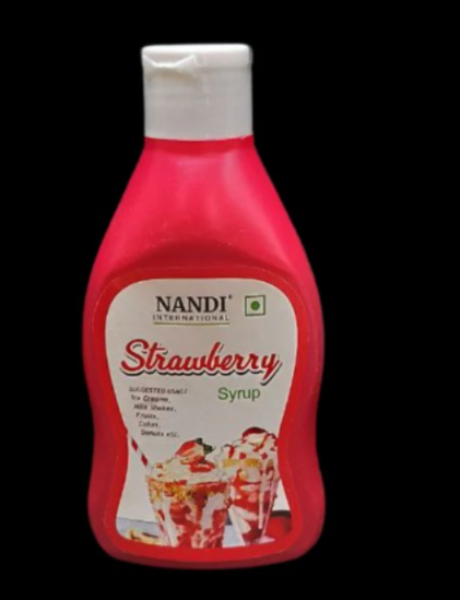 Nandi International Strawberry Syrup 200gm | Premium Strawberry Dessert Topping & Ice Cream Drizzle | Rich Creamy Flavor for Cakes, Shakes & Sundaes (Copy) (Copy)