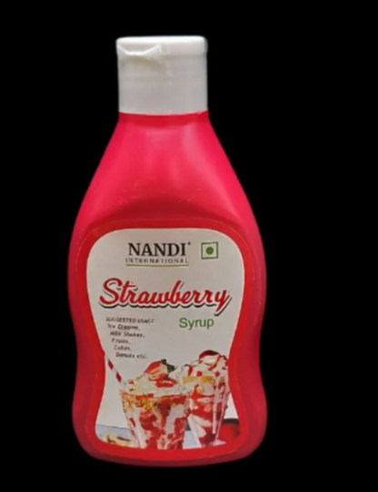 Nandi International Strawberry Syrup 200gm | Premium Strawberry Dessert Topping & Ice Cream Drizzle | Rich Creamy Flavor for Cakes, Shakes & Sundaes (Copy) (Copy)