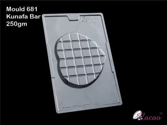 Mould 681 DUBAI KUNAFA HEART (250gm) | Big Heart Shape Kunafa Mould
