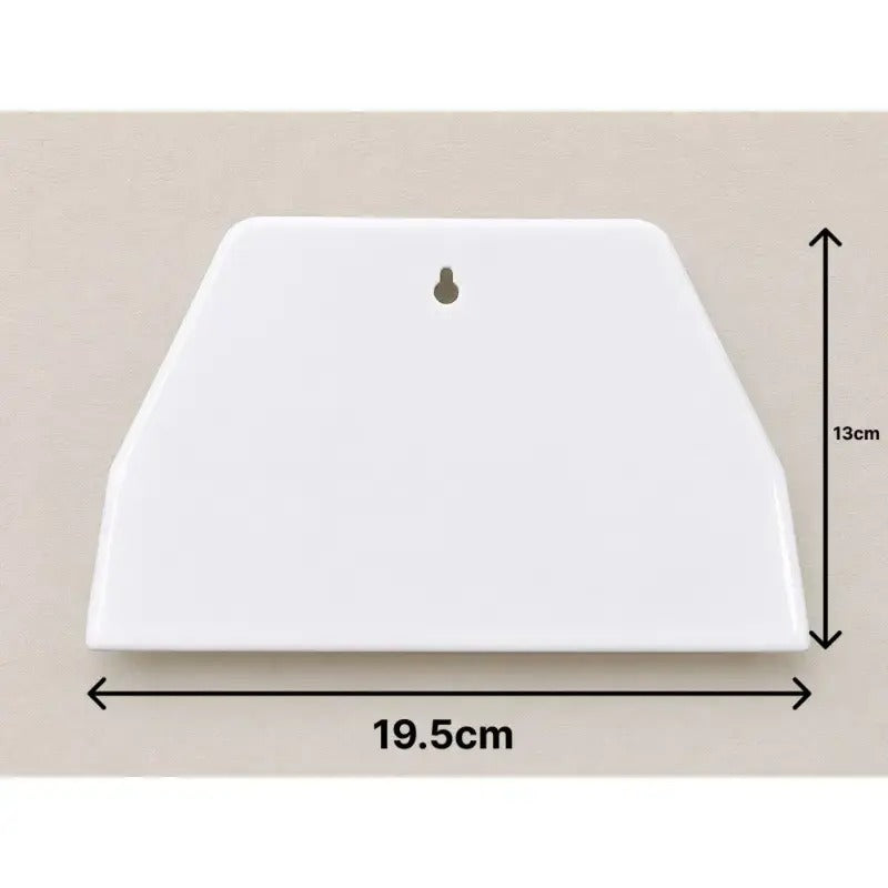 Large Heavy Plastic Cake Scraper / Cake Smoother