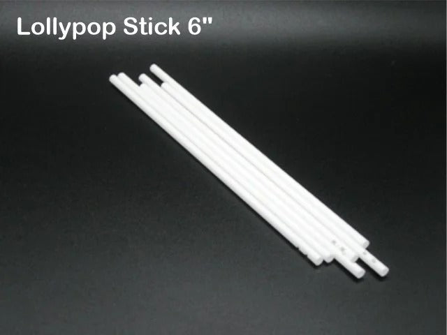 Lollypop Sticks 5.5″ Pack of 100 | Lollipop Sticks