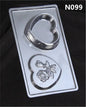 Heart Box Chocolate Mould 260gm | Heart Gift Box Mould 099