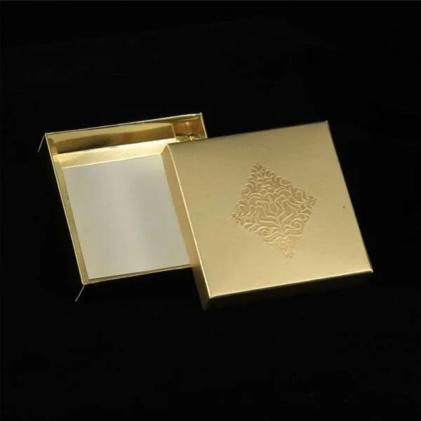 4 Brownie Gold Box Pack of 10 | Premium 4 brownie box