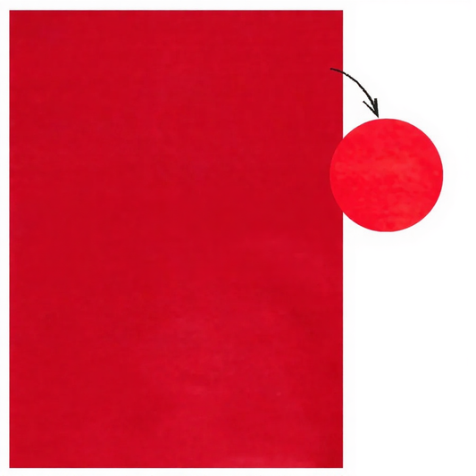 Red Colour Foil Chocolate Wrapping Paper| 7x10" Size | Pack of 100