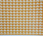 Mango Flavour Small 0.5 inch Chocolate Stickers