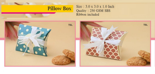 Multi Purpose Small Pillow Hamper Box  (Set of 25)