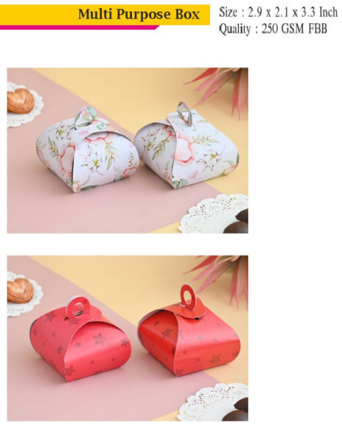 Multi Purpose Small Potli Hamper Box (Set of 25)