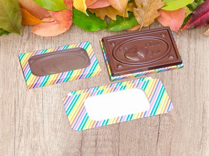 Big Chocolate Bar Packaging Box | Rainbow Design Bar Box