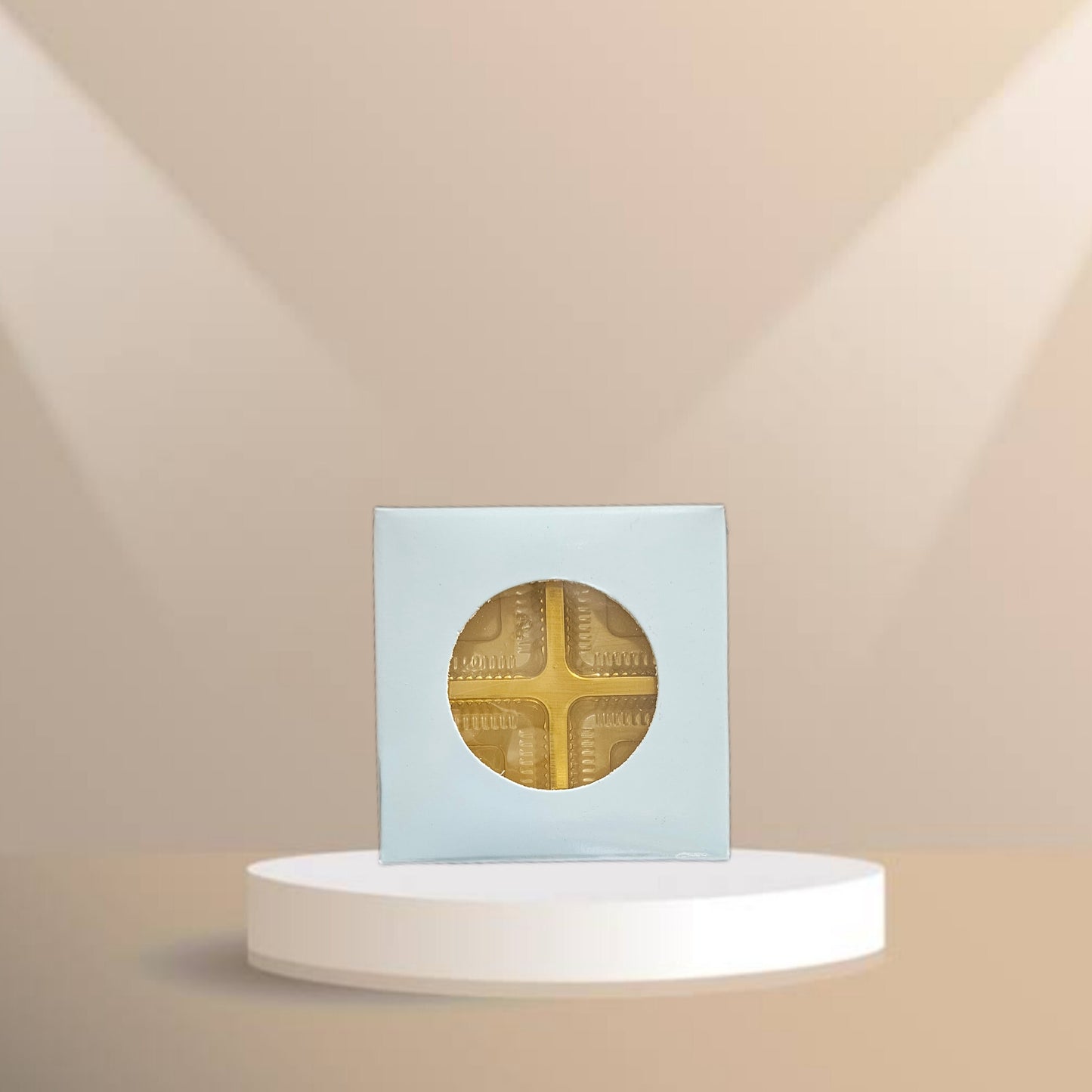 4 Cavity Chocolate Box (Set of 10) 4 Chocolate boxes