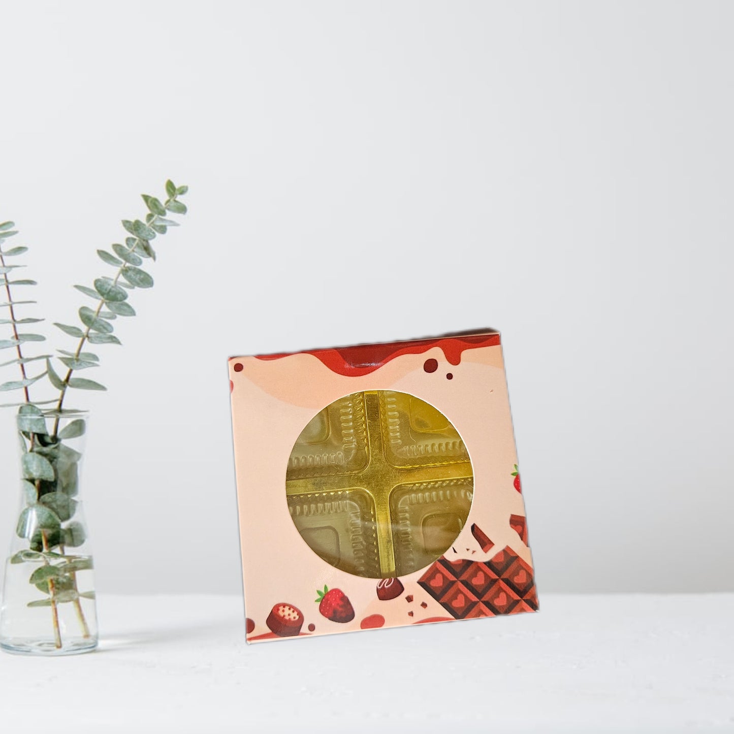 4 Cavity Chocolate Box (Set of 10)