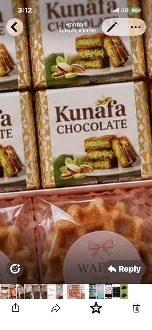 Kunafa Flavour Cavity Size 1.2 inch Stickers (1 Sheet of 70 stickers) Random Design as per availability