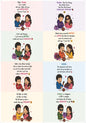 Happy Rakshabandhan Funny/Meaningful Quotes (4 different designs) random design as per availability