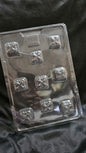 Gift Design Cavity Size Chocolate Mould LM 140 - Cavity Size sqaure Chocolate Mould 9-10gm