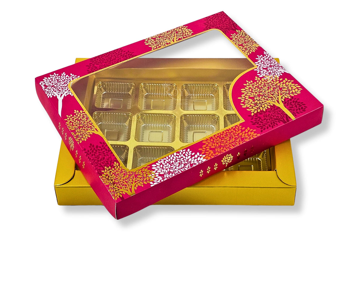 12 Cavity Premium Chocolate Box (Pack of 5)