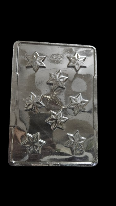 Star Christmas PVC Chocolate Mould - 465 | Star shape PVC Chocolate mould