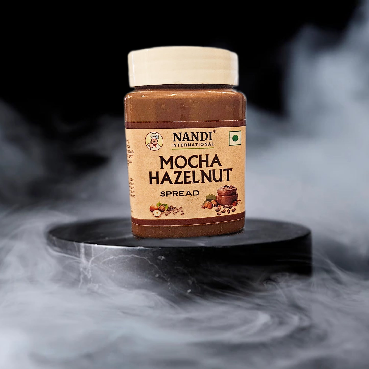 Nandi Mocha Hazelnut Spread for Chocolate Filling & Cake decorations (200gm) (Expiry - Aug 2026)