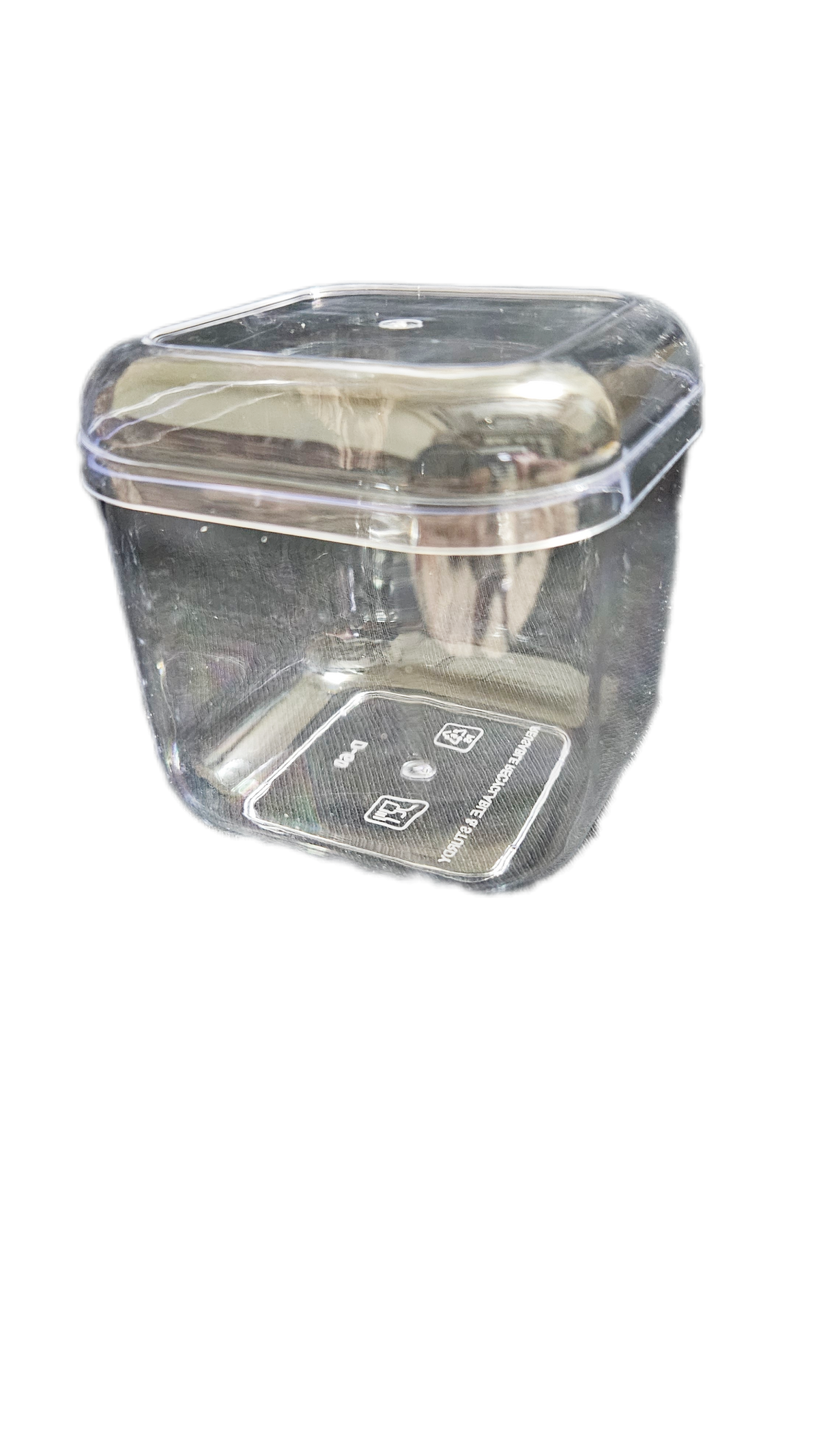 3*3 inch Acrylic Dessert box (Pack of 10)