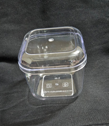 3*3 inch Acrylic Dessert box (Pack of 10)