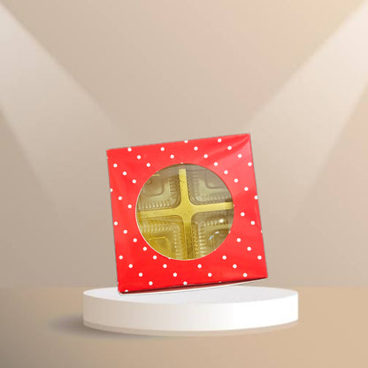 4 Cavity Chocolate Box (Set of 10)