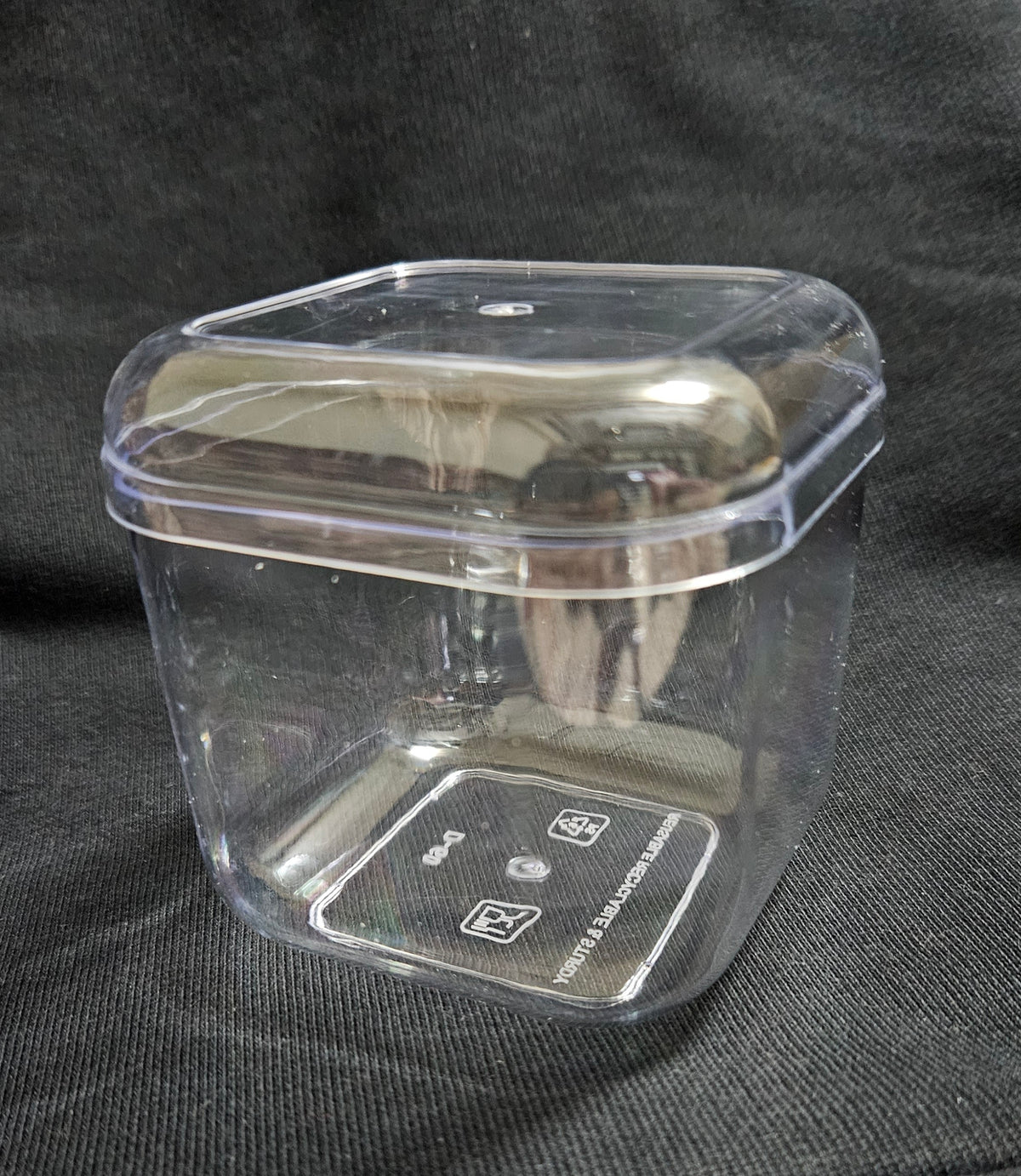 3*3 inch Acrylic Dessert box (Pack of 10)