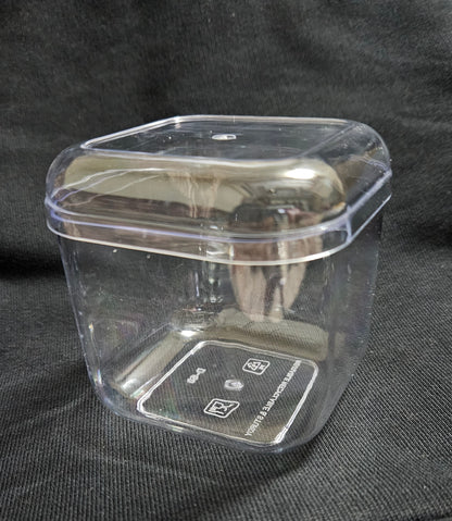 3*3 inch Acrylic Dessert box (Pack of 10)