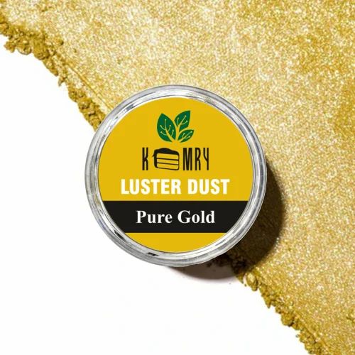 KEMRY Luster Dust Pure Gold -5gm | Gold Dust | Glitter Shine Dust | Decorate your Cupcakes, Cakes, Chocolates & Confectionery
