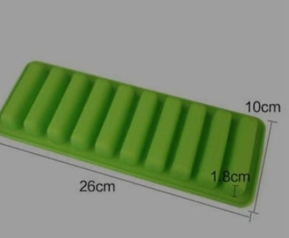 12 Cavity Silicone Chocolate Bar Mold | Non-Stick Flexible Mould for Chocolate, Candy & Biscuit Bars