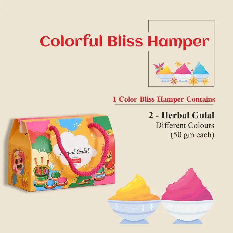 Colourful Bliss Hamper Holi Combo Pack – Set of 1 (100 gm)