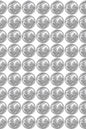 Diwali Special Laxmi Ganesh Silver coin Sticker (1.5 inch)