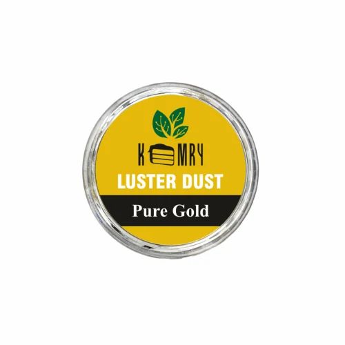 KEMRY Luster Dust Pure Gold -5gm | Gold Dust | Glitter Shine Dust | Decorate your Cupcakes, Cakes, Chocolates & Confectionery