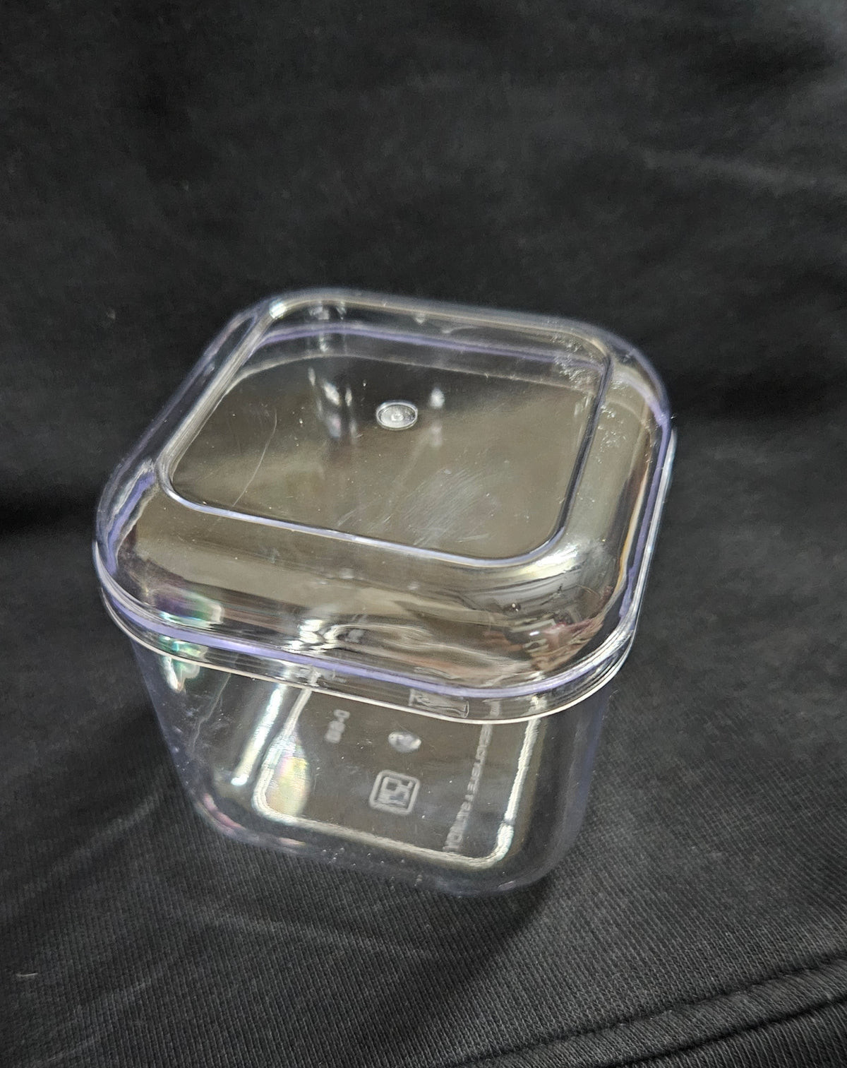 3*3 inch Acrylic Dessert box (Pack of 10)