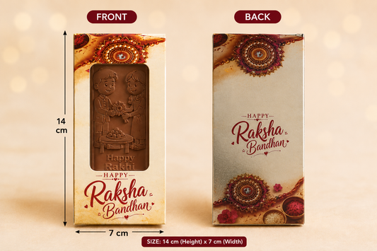 Happy Rakshabandhan Bar Box (Pack of 5)