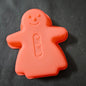 Ginger women silicon Mould for chocolates, cakes & cookies (Mulipurpose use) | 3D Xmas Candy Mold Fondant Mold for Candle Making Baking Making Soap Wax Cake Mousse Ice Cream