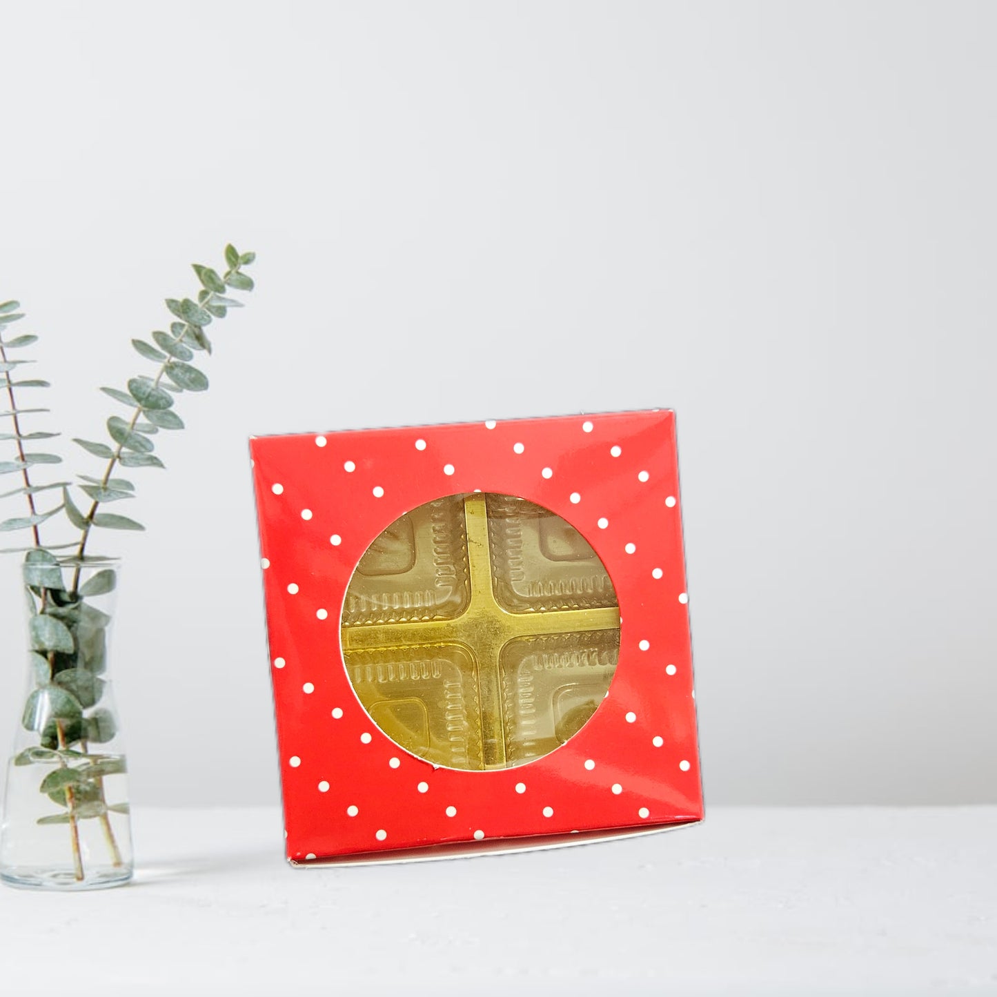 4 Cavity Chocolate Box (Set of 10)