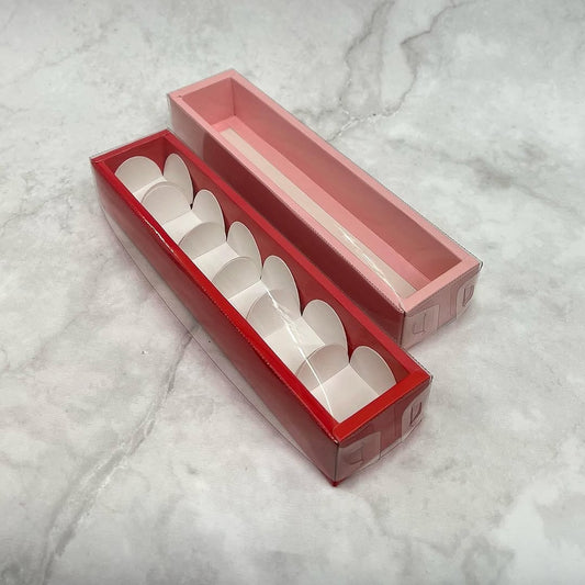 6 Cavity long boxes for Chocolates, Candles & Ferrero Rochers (Pack of 10)