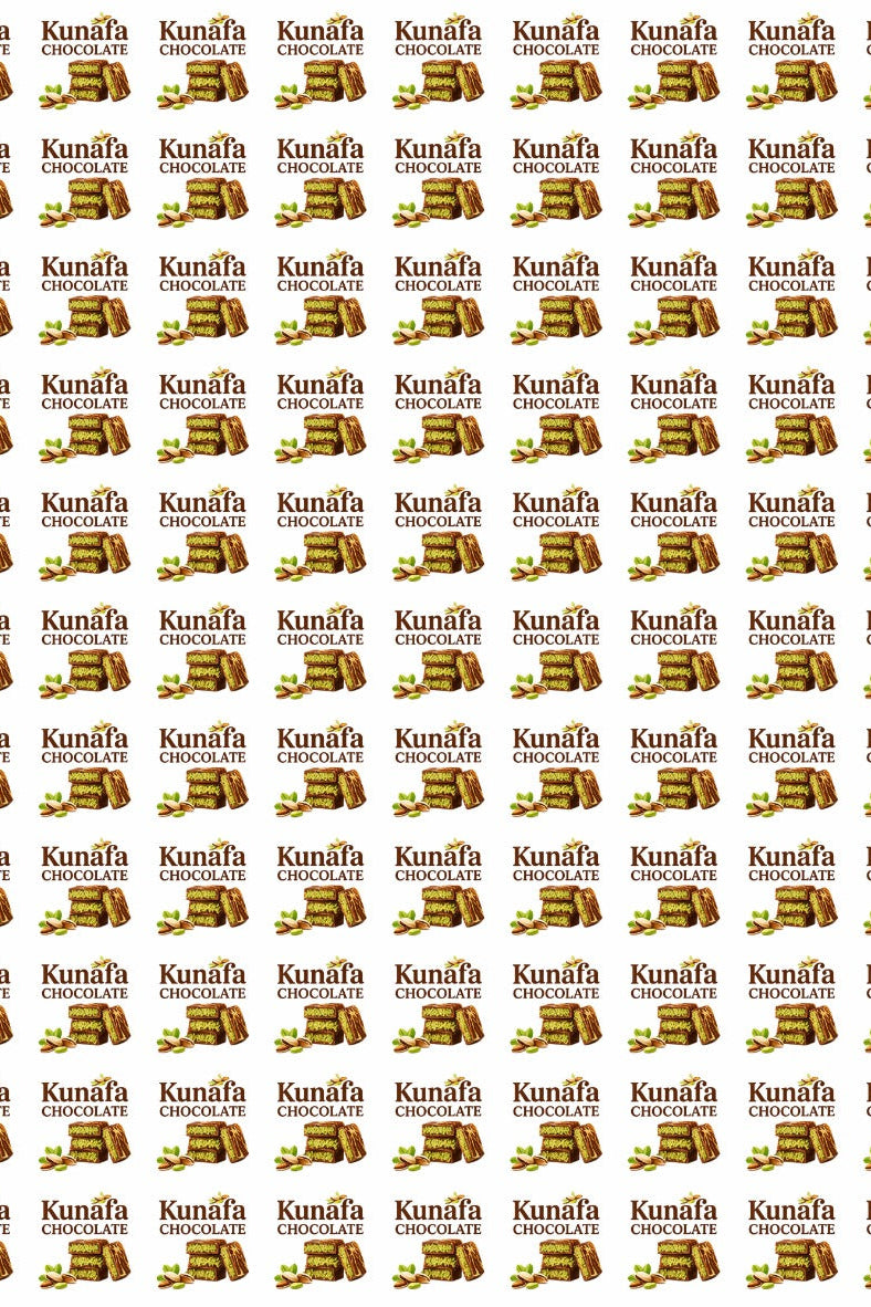 Kunafa Flavour Cavity Size 1.2 inch Stickers (1 Sheet of 70 stickers) Random Design as per availability
