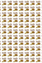 Kunafa Flavour Cavity Size 1.2 inch Stickers (1 Sheet of 70 stickers) Random Design as per availability