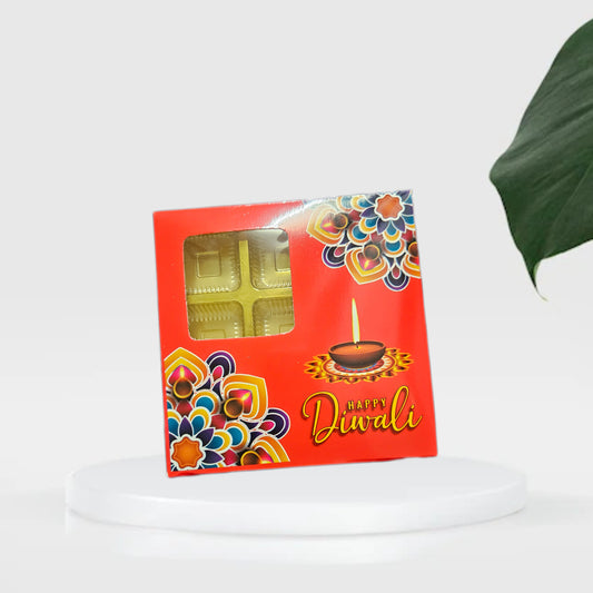 Happy Diwali 9 Cavity Folding Box (Set of 10)