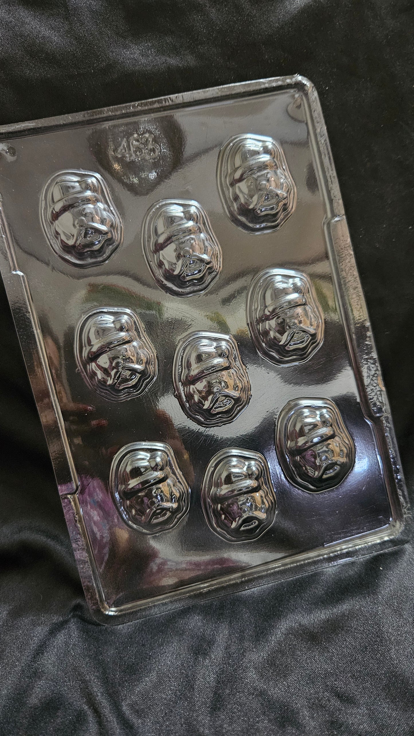 Christmas Theme Santa Face Mould