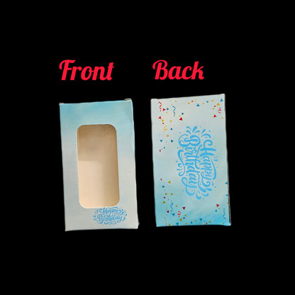Mini Small Bar box (20-30gm) Pack of 25 (3 Variants with 3 colour)