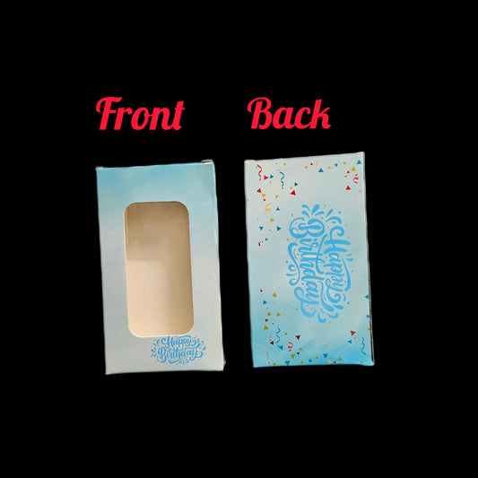 Mini Small Bar box (20-30gm) Pack of 25 (3 Variants with 3 colour)