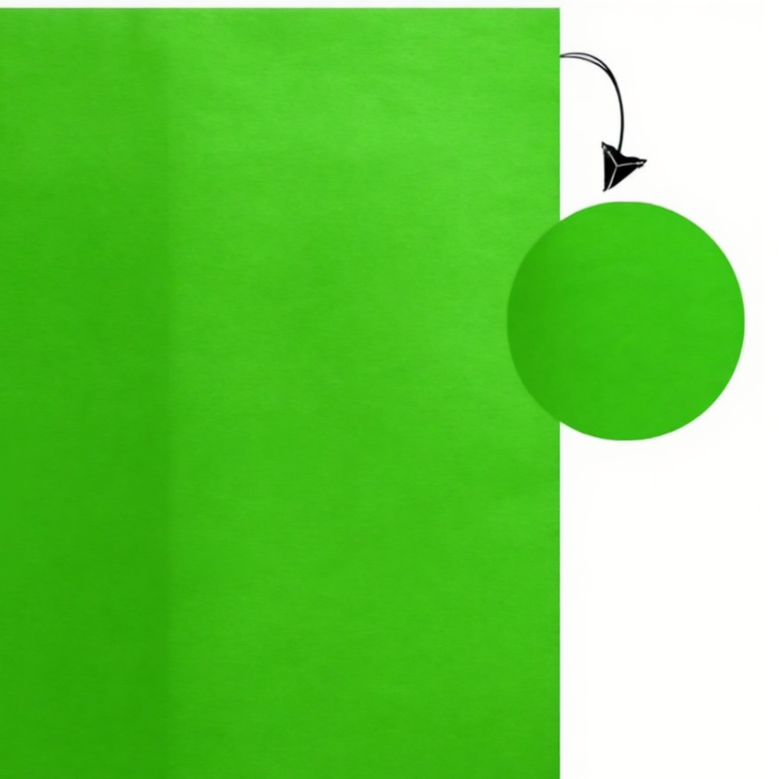 Pista Green Colour Large Chocolate Wrapper for Bar Chocolates - Pack of 50 pcs