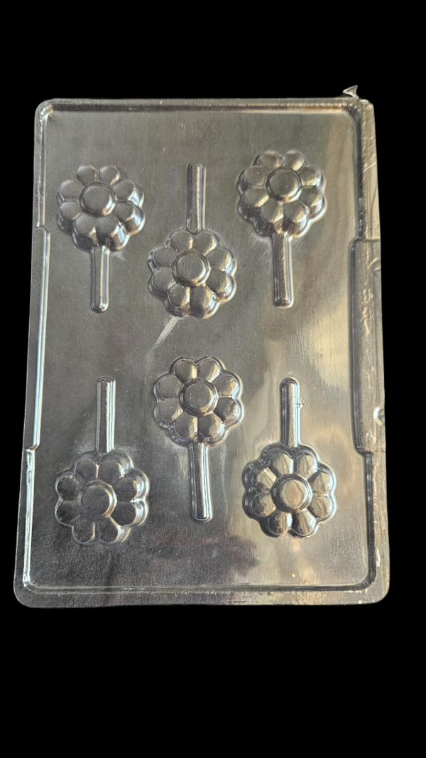 Flower Lollipop Chocolate Mould